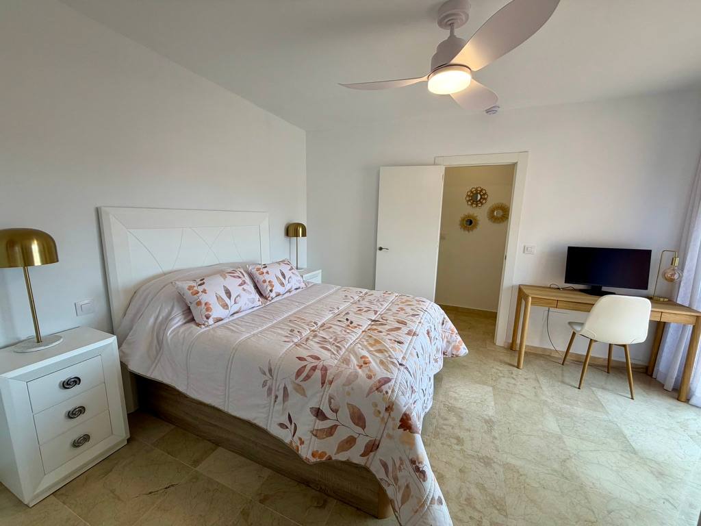 Master bedroom view from batchroom